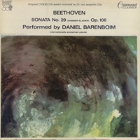 Command Classics : Barenboim - Beethoven Sonata No. 29
